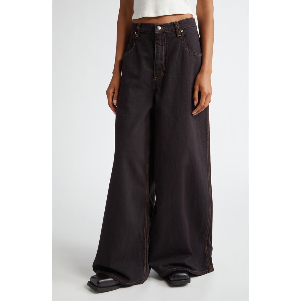 Eckhaus Latta Ultra Wide Leg Jeans in Smudge at Nordstrom - 1