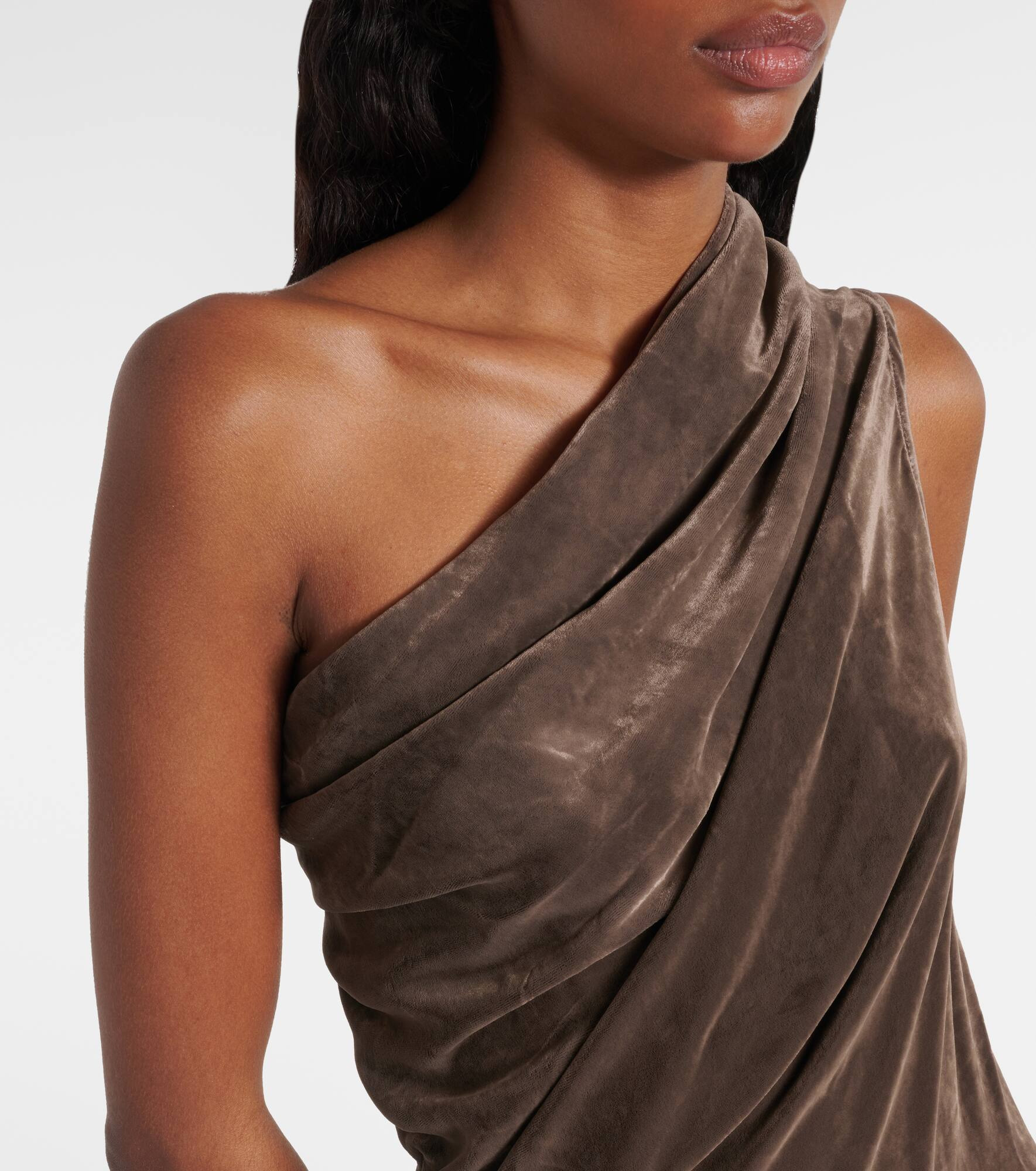 Athena Arrowhead one-shoulder gown - 4