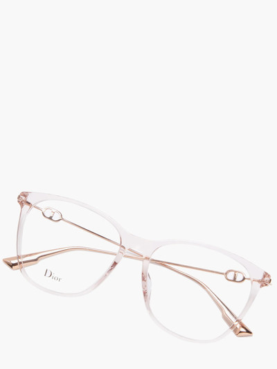 Dior DiorSight03 round acetate and metal glasses outlook