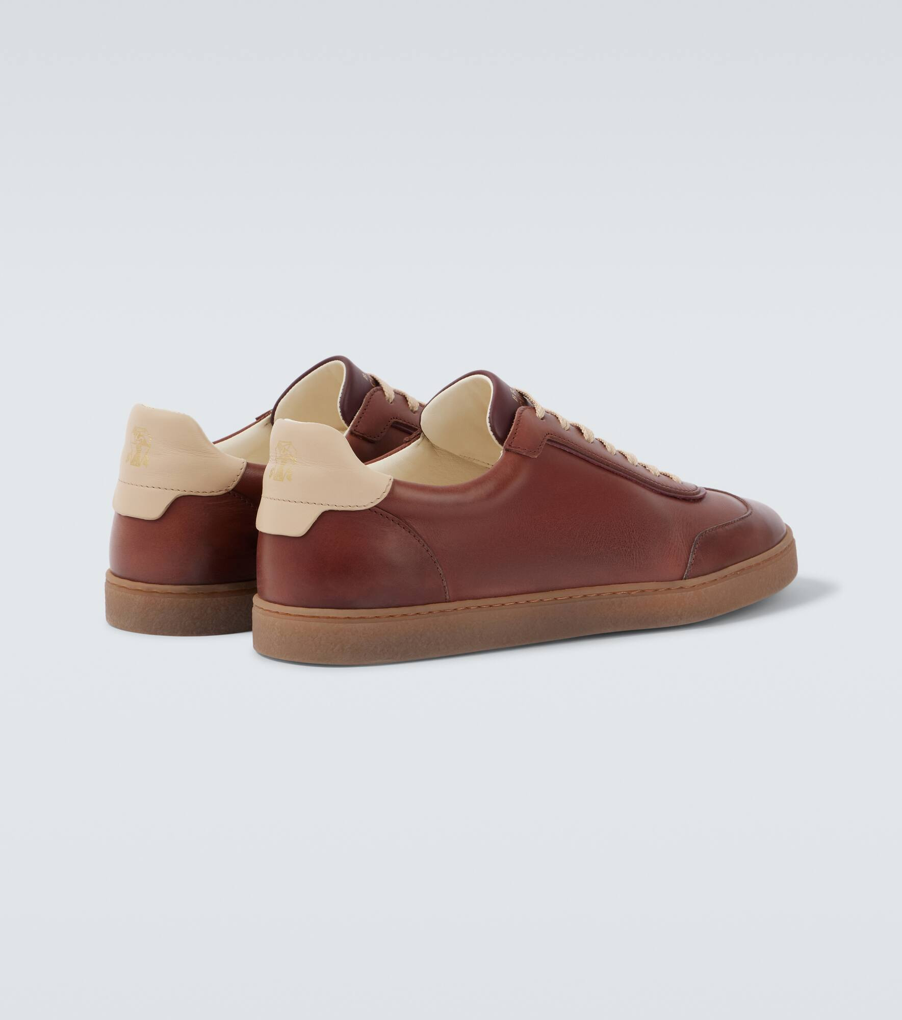 Leather sneakers - 6