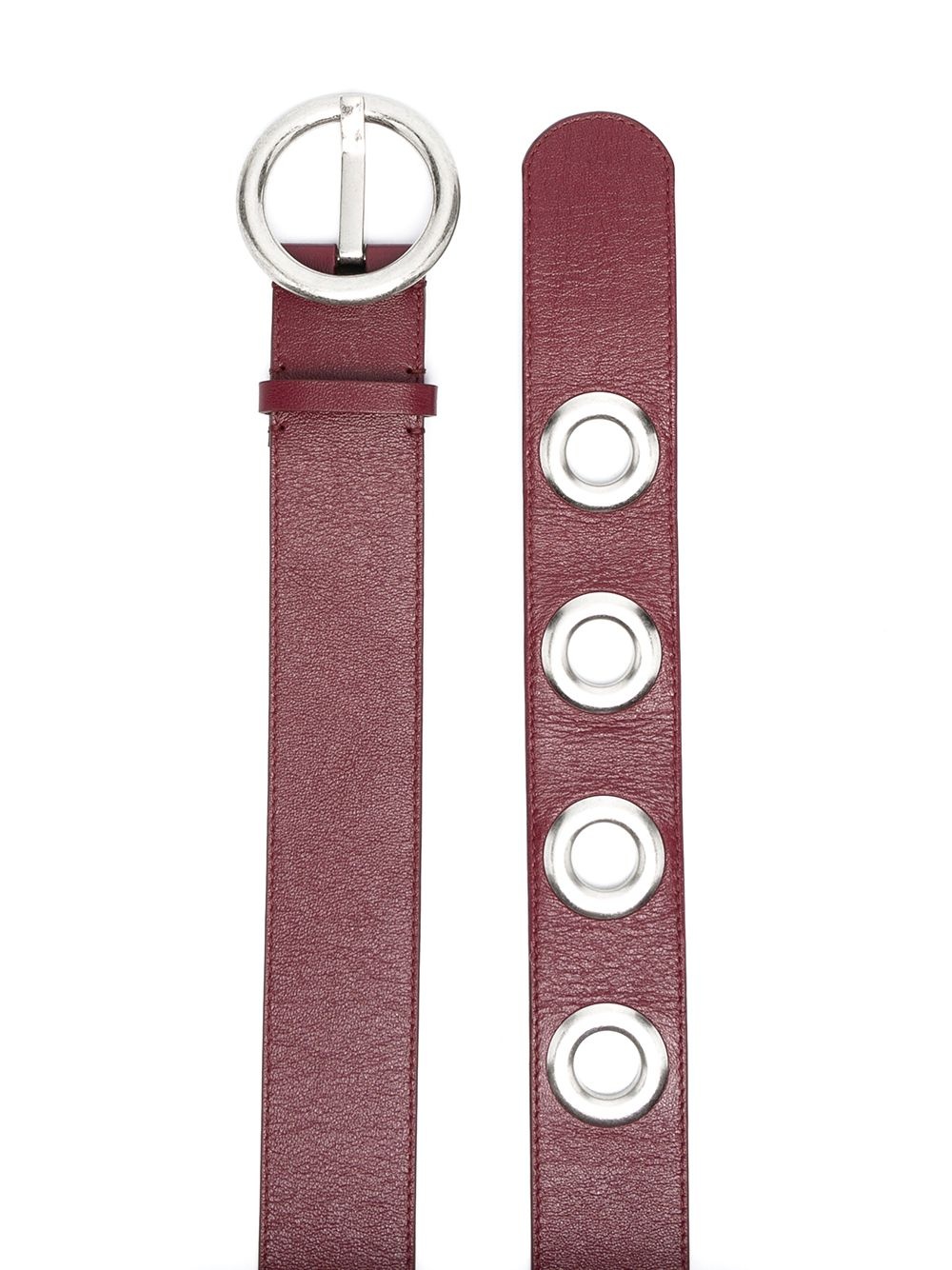 circle buckle belt - 2