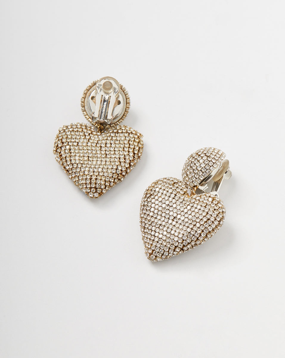 CORA CRYSTAL EARRINGS | CLIP BACKING - 2