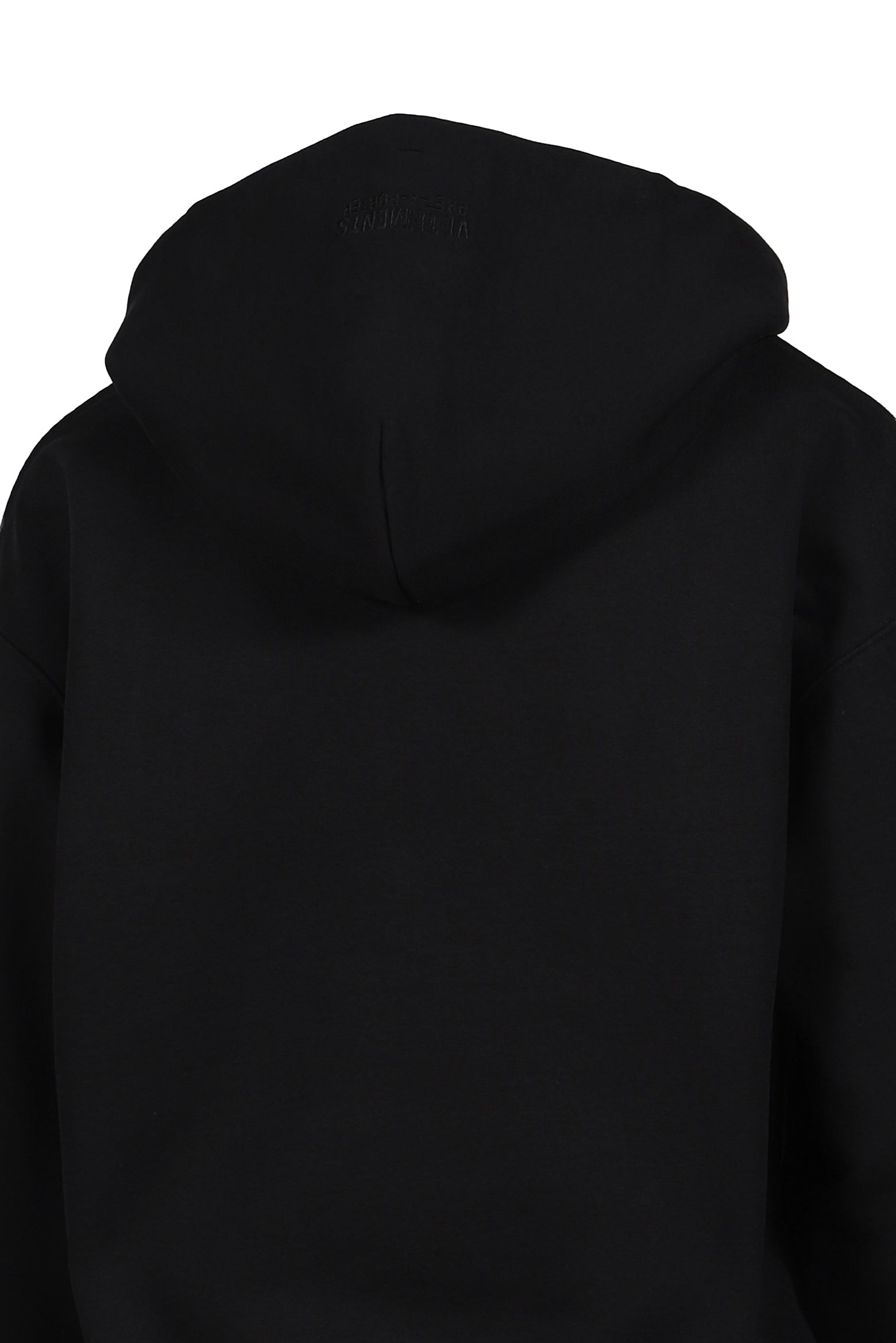 LOGO FITTED HOODIE / BLK - 9