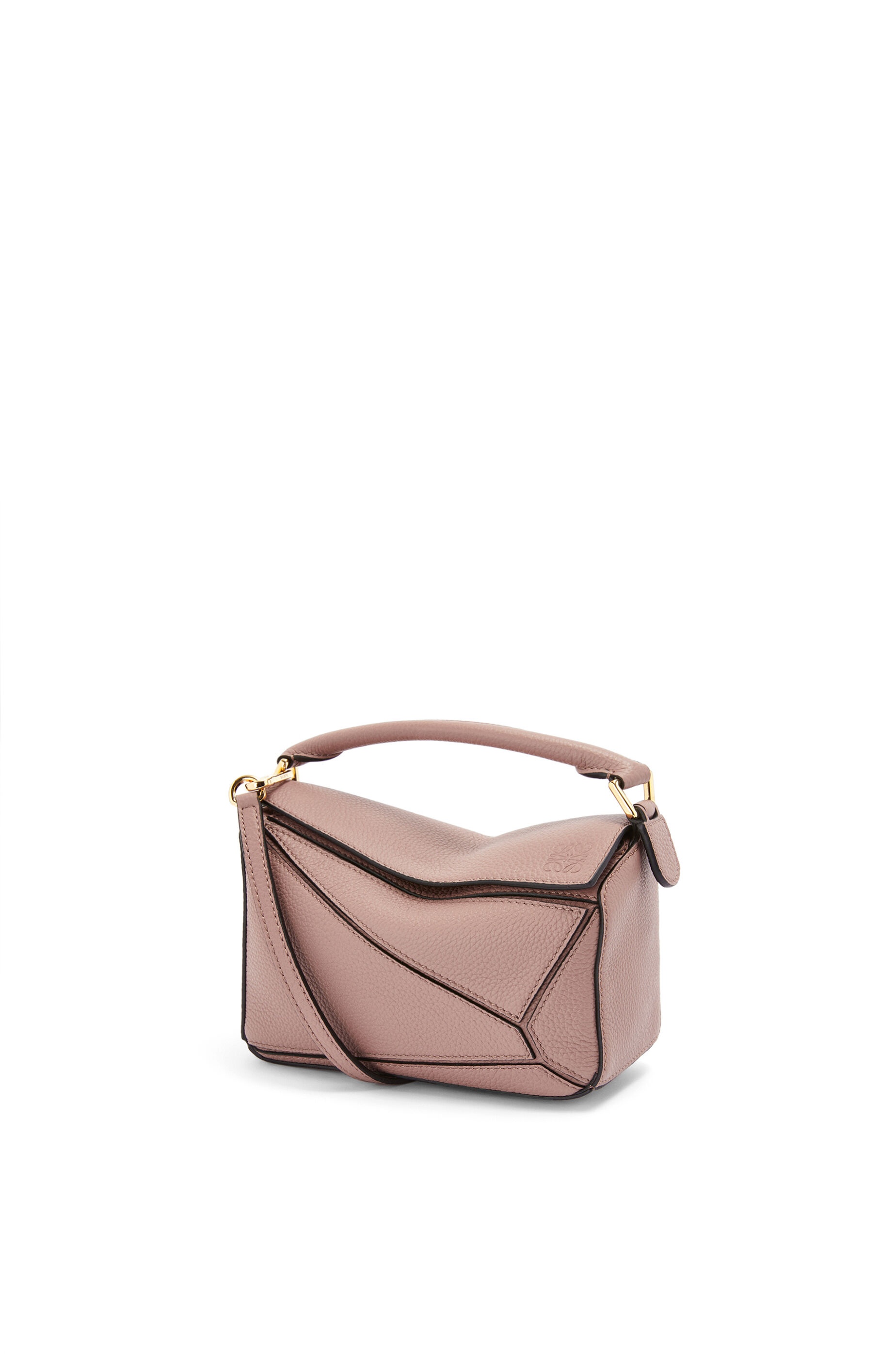 Mini Puzzle bag in soft grained calfskin - 1
