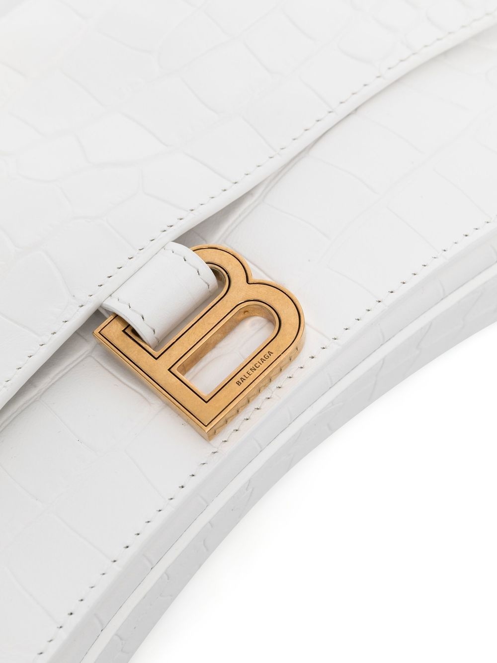 Crush crocodile-embossed crossbody bag - 5