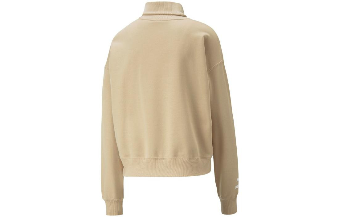 (WMNS) PUMA Team Hoodie 'Beige' 539271-67 - 2