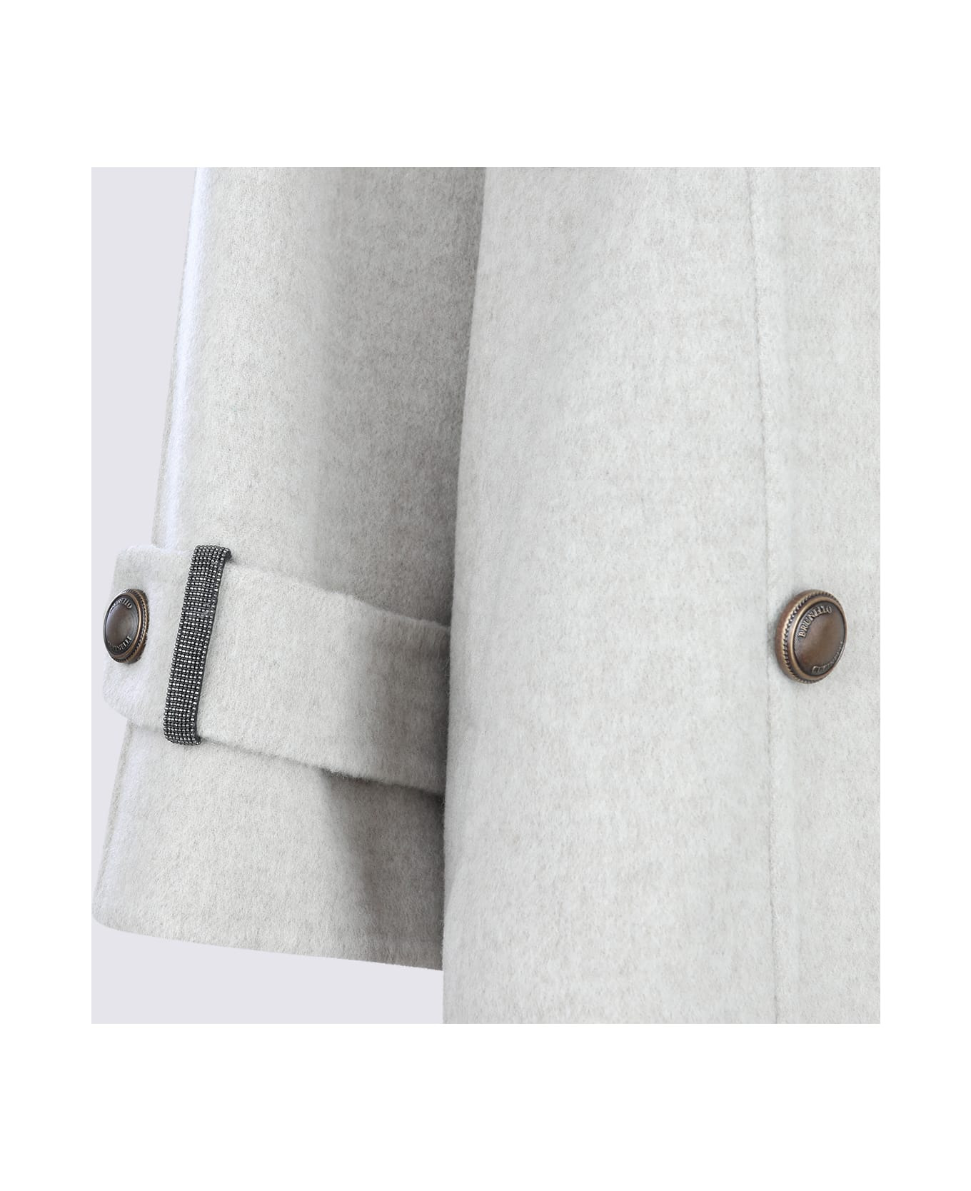 Grey Wool Coat - 4