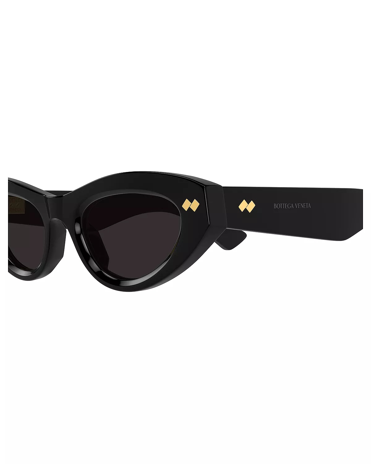 Bold Ribbon Stud Cat Eye Sunglasses, 50mm - 3