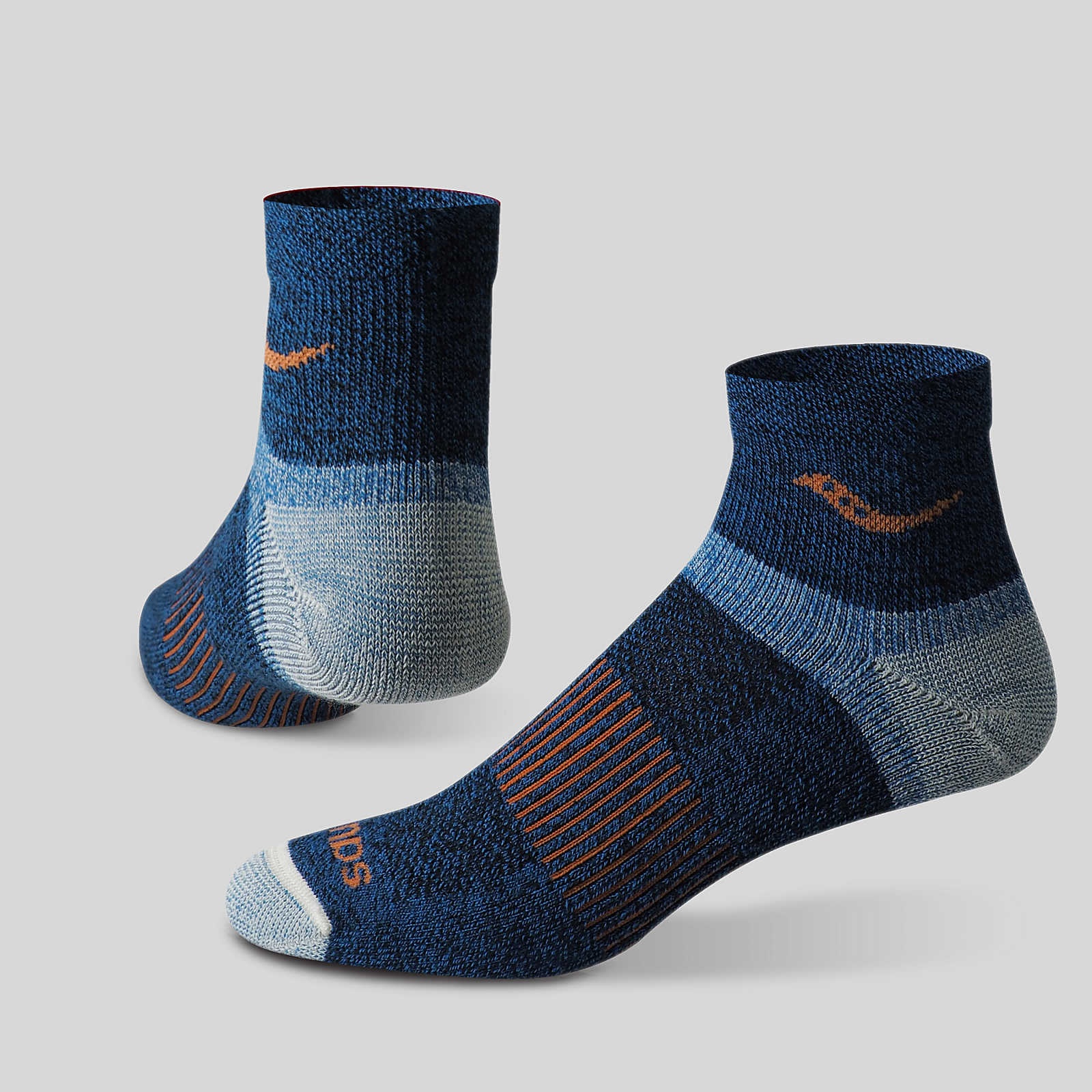 Inferno Merino Wool Blend Quarter 3-Pack Sock - 2