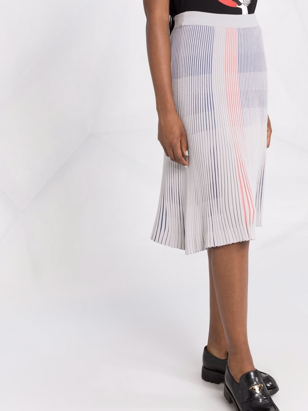 pleated midi skirt - 5