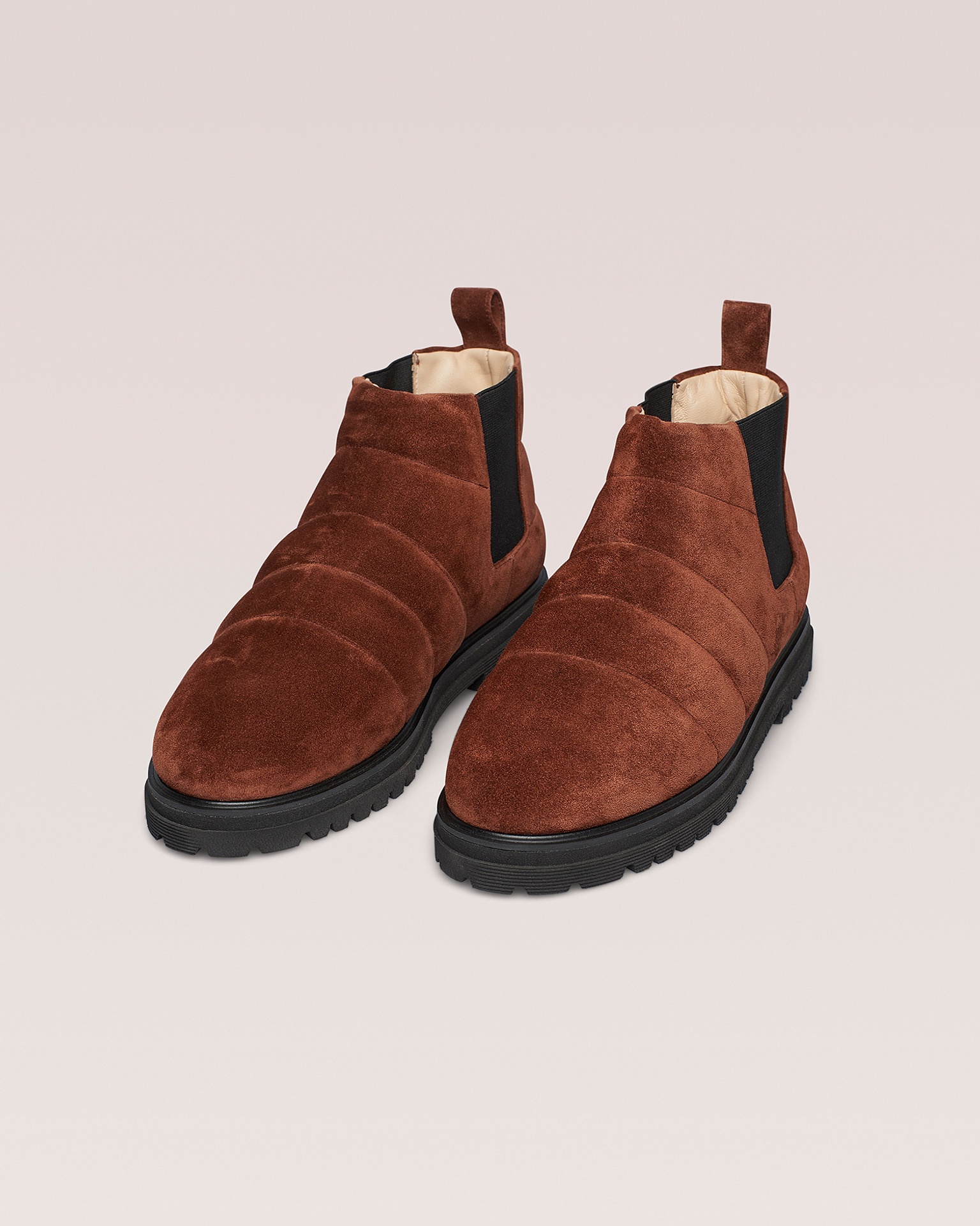 BEDE - Rounded toe boot - Cinnamon - 3