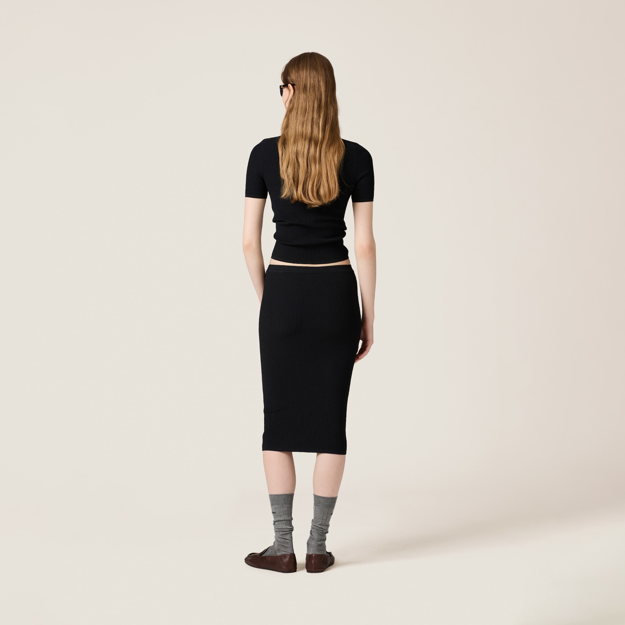 Viscose turtleneck sweater - 3