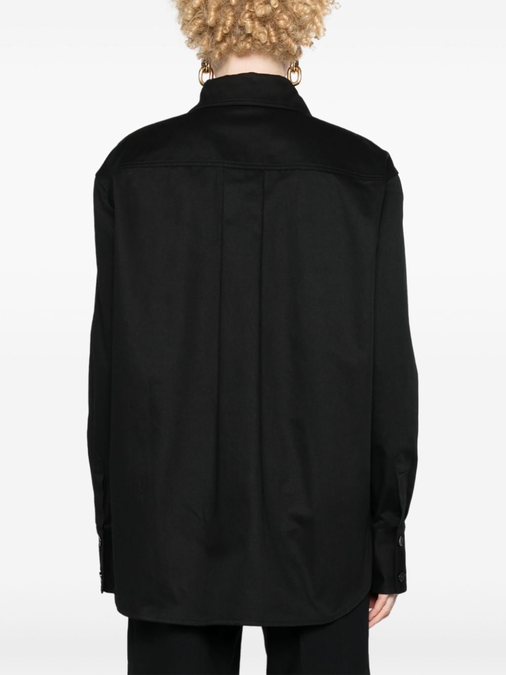 Saharienne twill cotton shirt - 4
