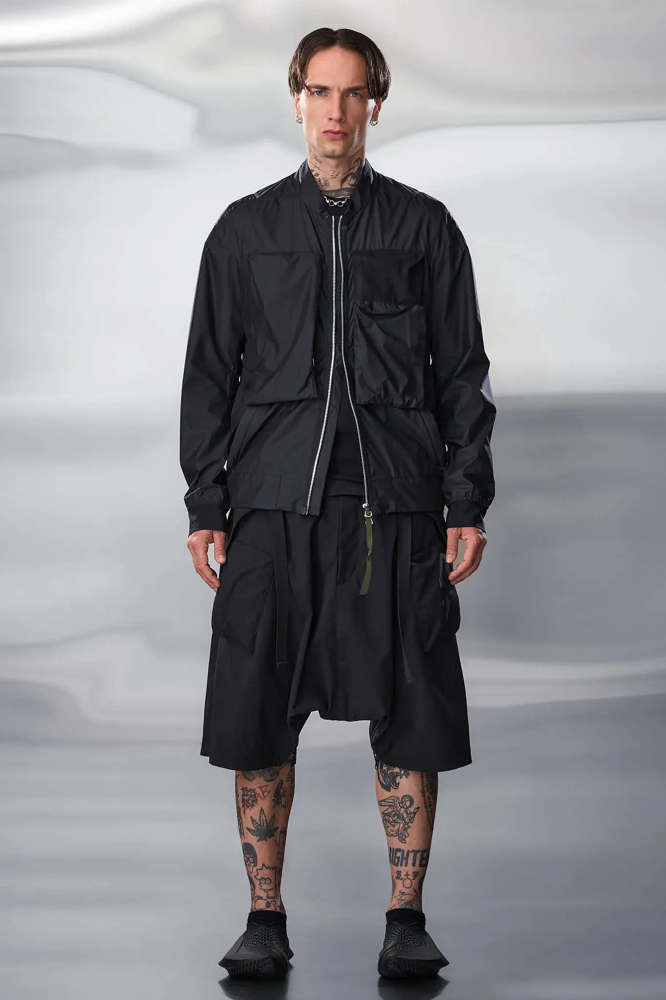 J73-WS Windstopper® Flight Jacket Black - 1