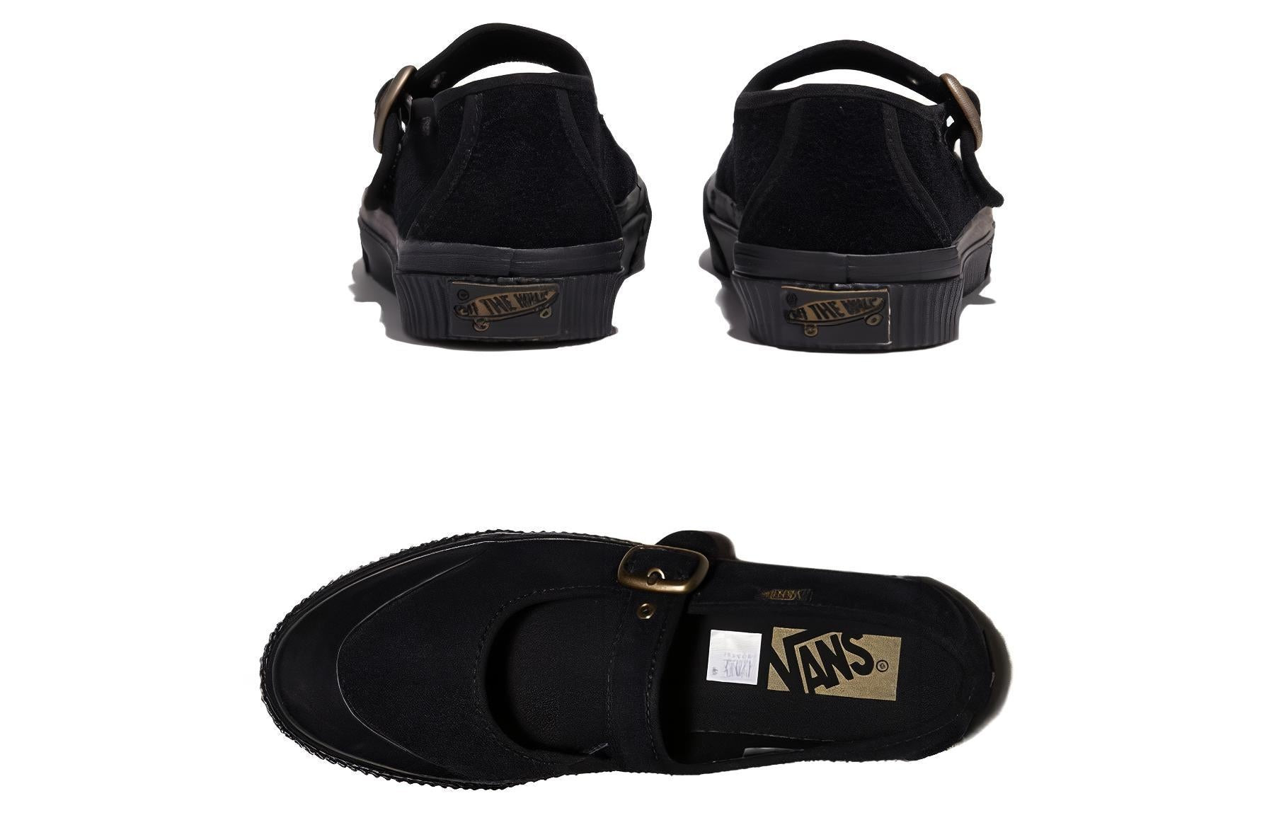 (WMNS) Vans Premium Mary Jane 93 'Black' VN000CSGBLK - 4
