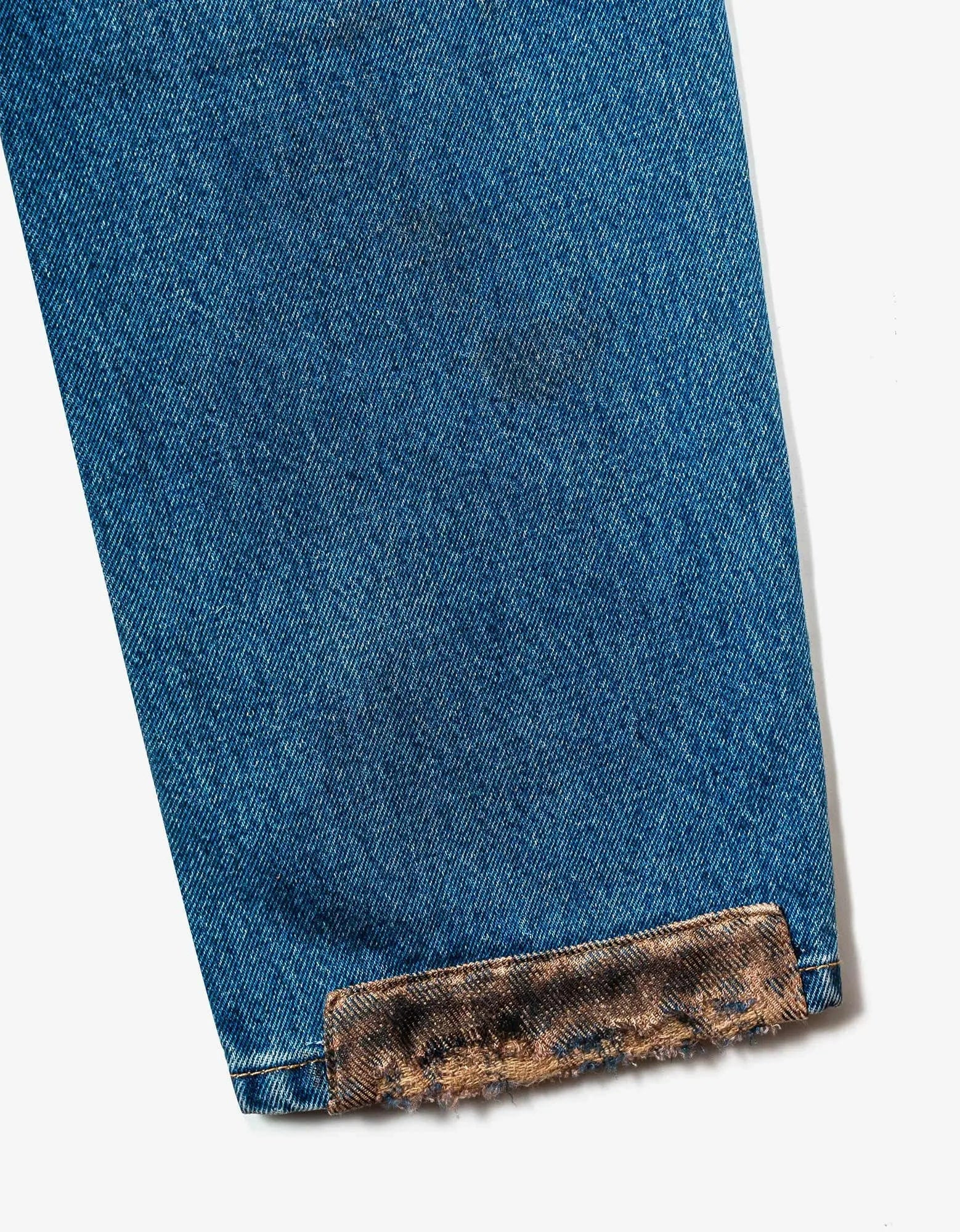 Palm Angels Blue Curved Palm Tree Regular Jeans - 3