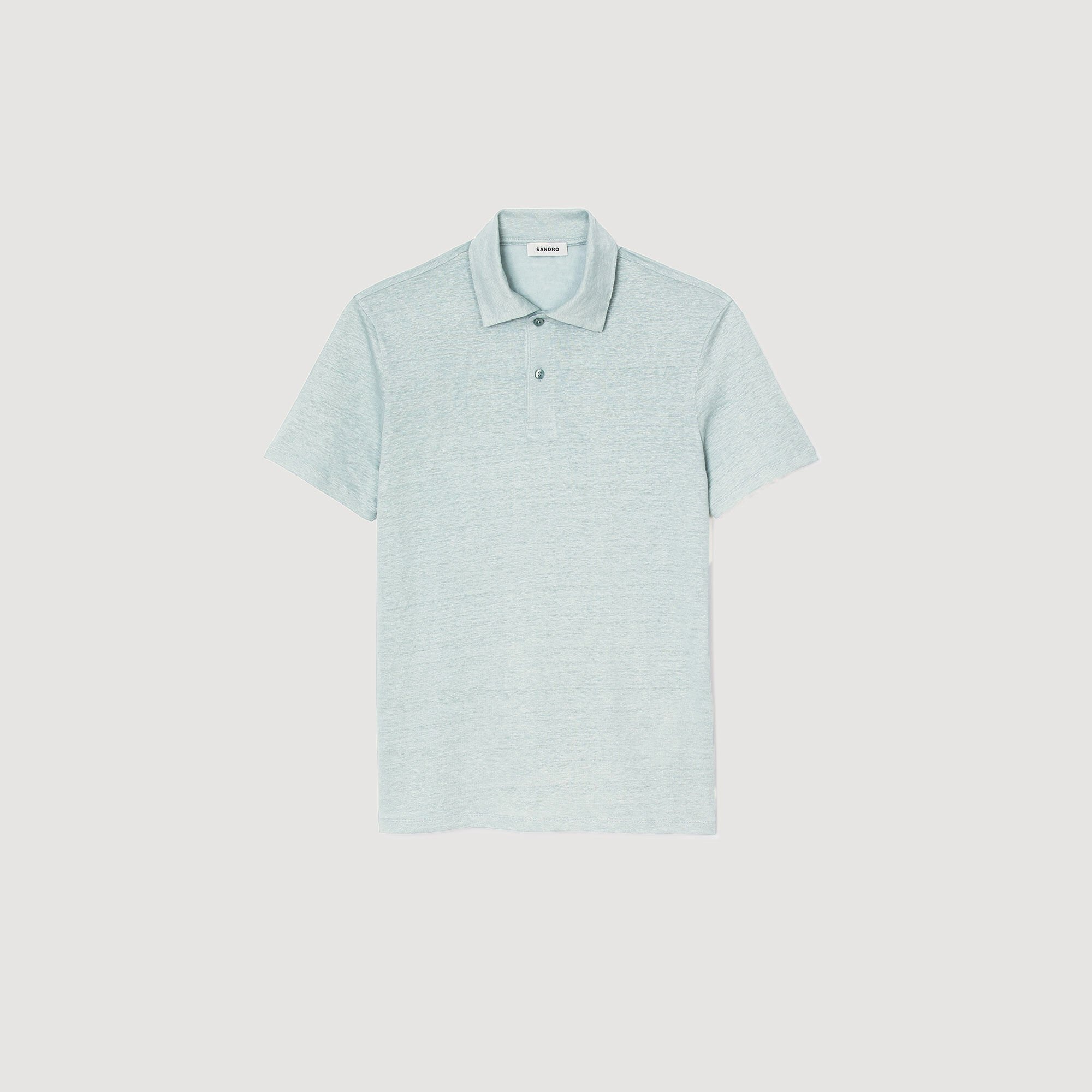 LINEN POLO SHIRT - 6