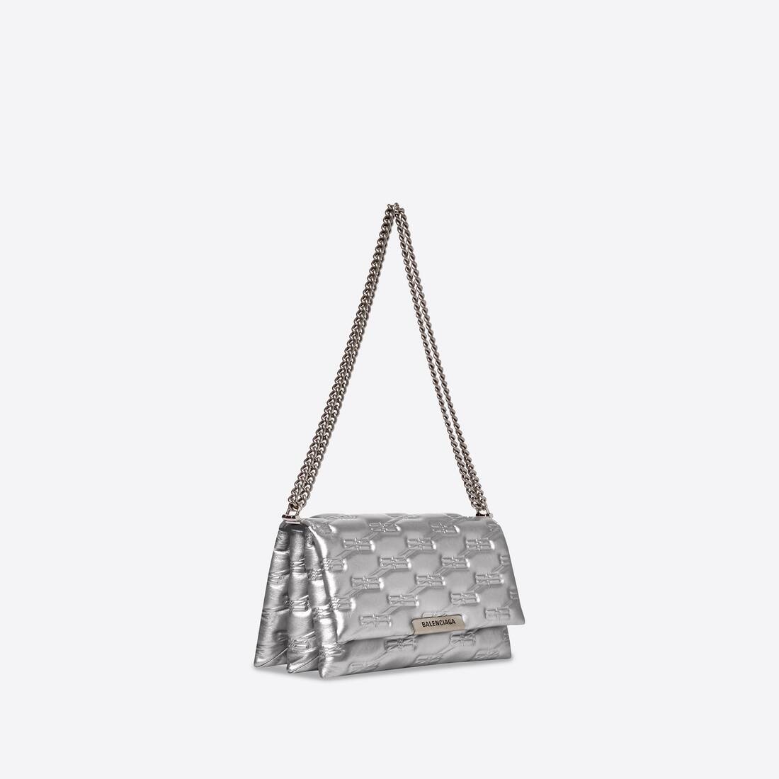 Women's Triplet Medium Bag Bb Monogram  in Silver - 2