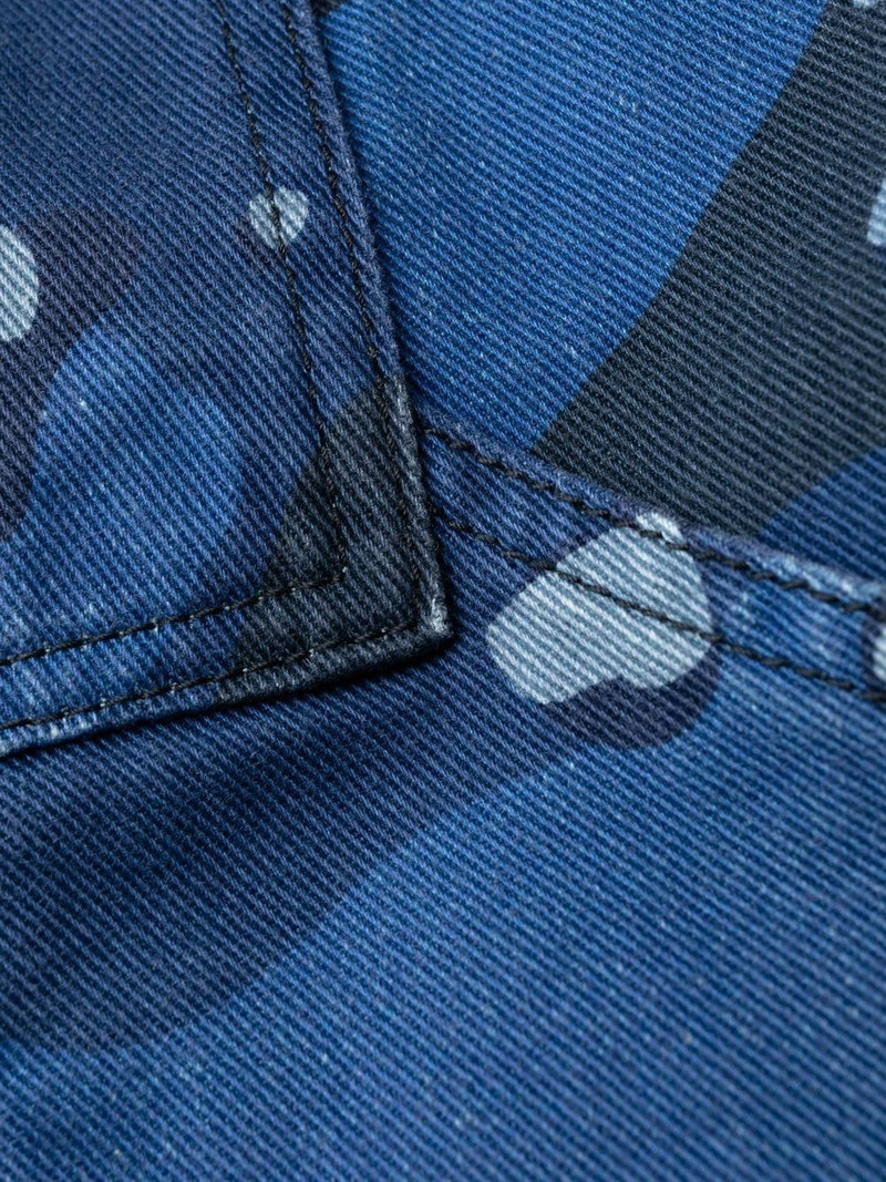 camouflage-print carpenter jeans 6
