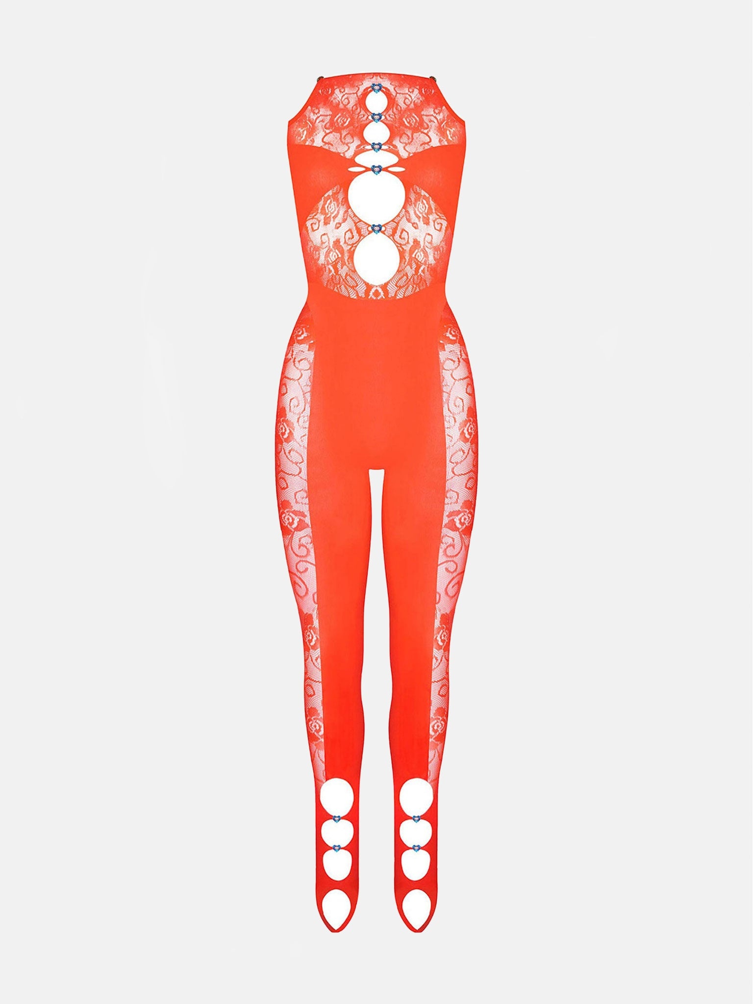 JANICE JUMPSUIT CHERRY SODA - 2