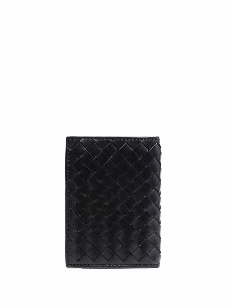 OFFICINE CREATIVE Boudin woven bi-fold wallet outlook