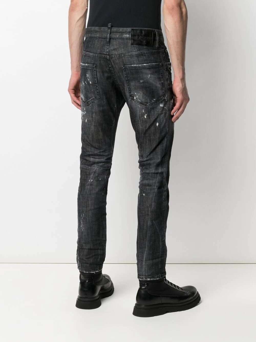 Icon distressed-effect skinny jeans - 4