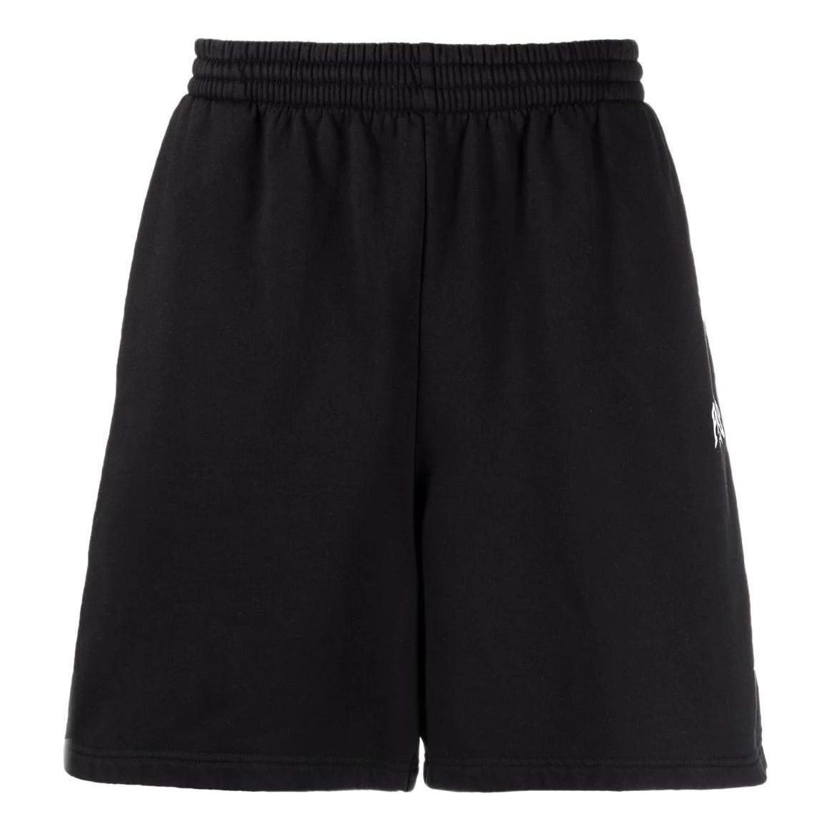 Balenciaga Cities Paris Cotton Sweat Shorts 'Black White' 676137TLVL81070 - 1