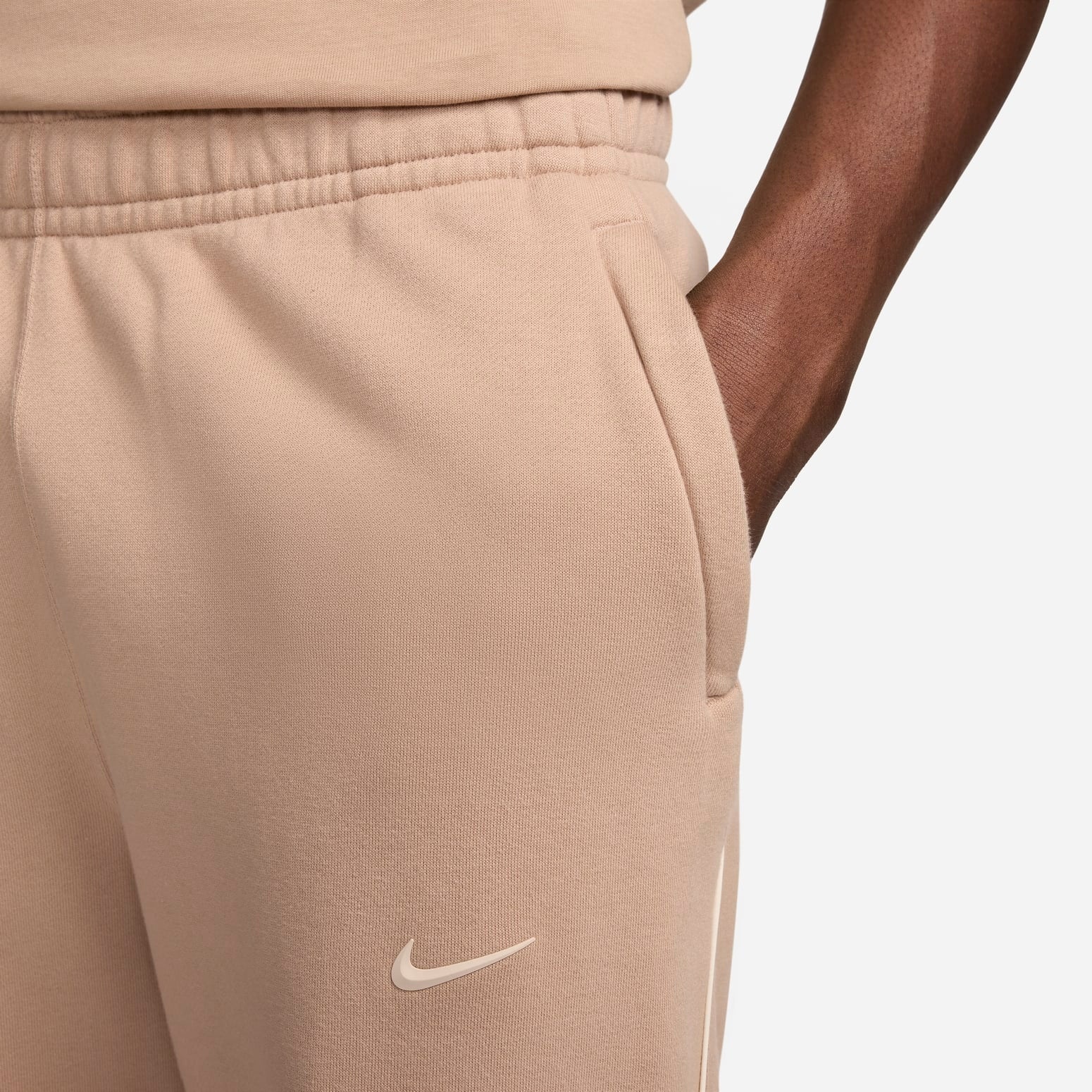 Nike x NOCTA Drake NRG CS Sweatpants 'Tan' FN7661-200 - 3