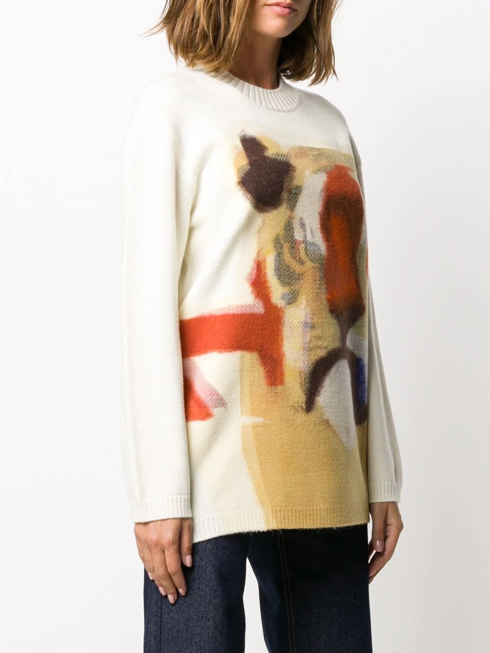 Tiger-intarsia jumper - 3