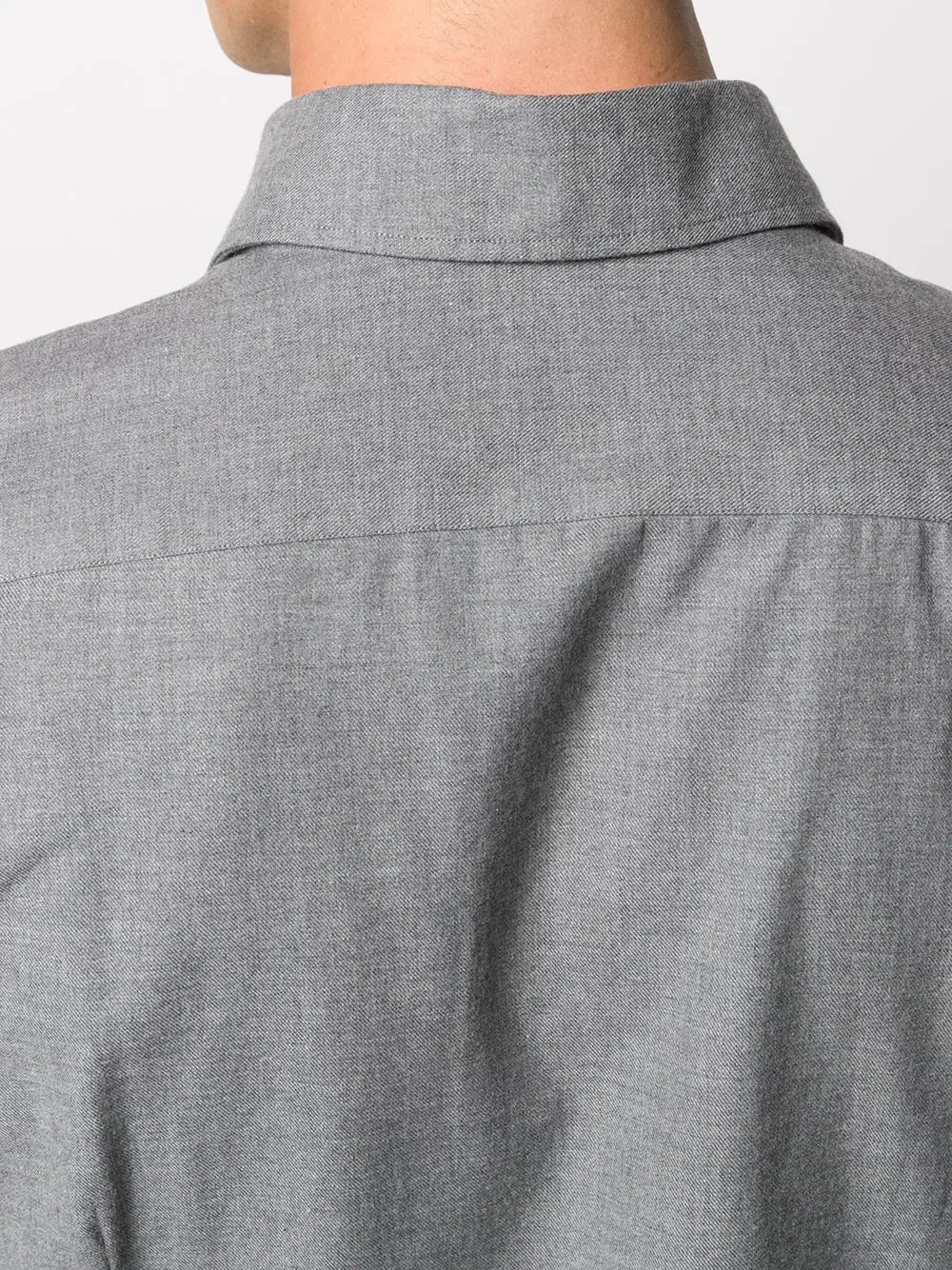 plain cutaway collar shirt - 5