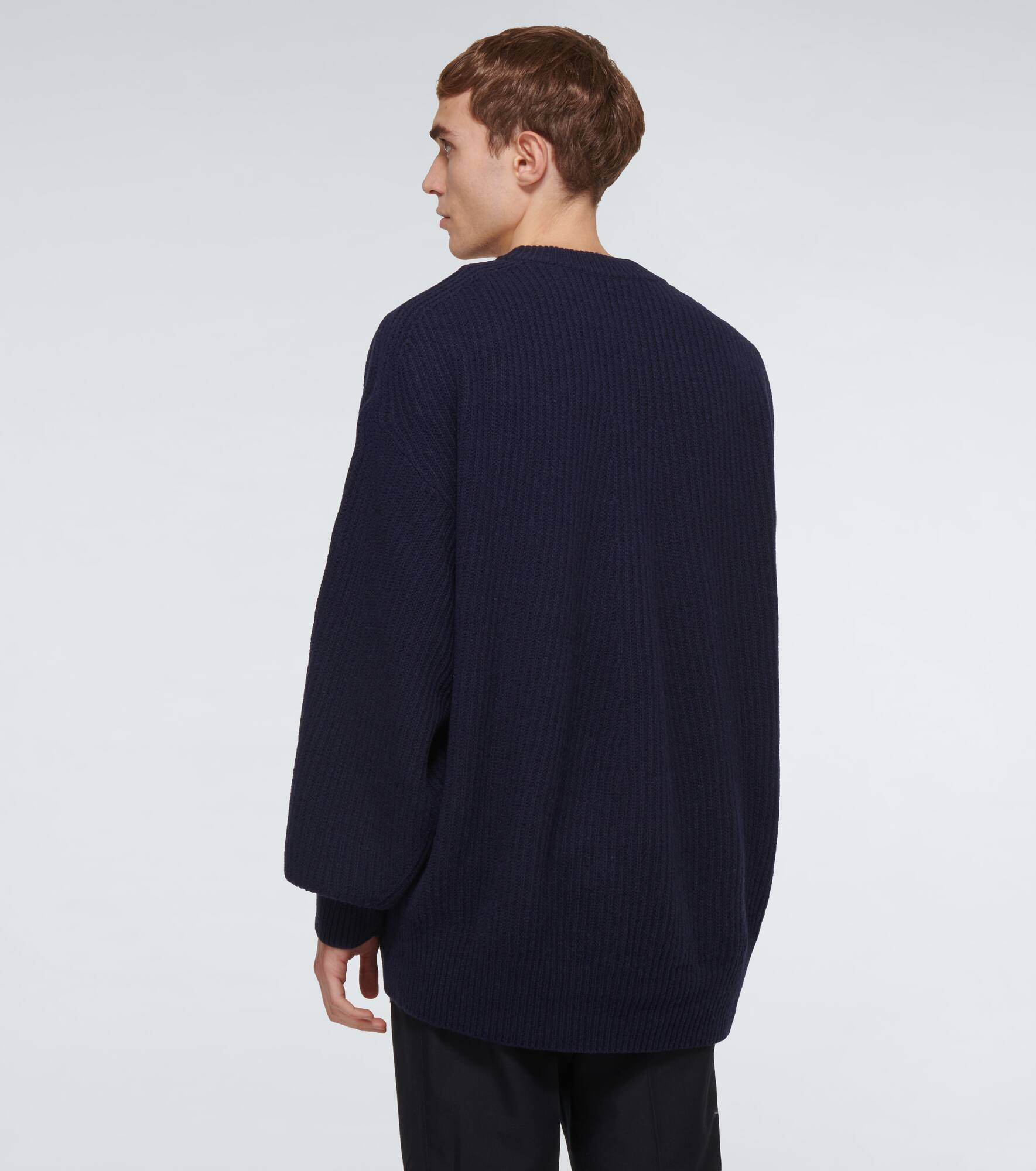2 Moncler 1952 logo cashmere sweater - 4