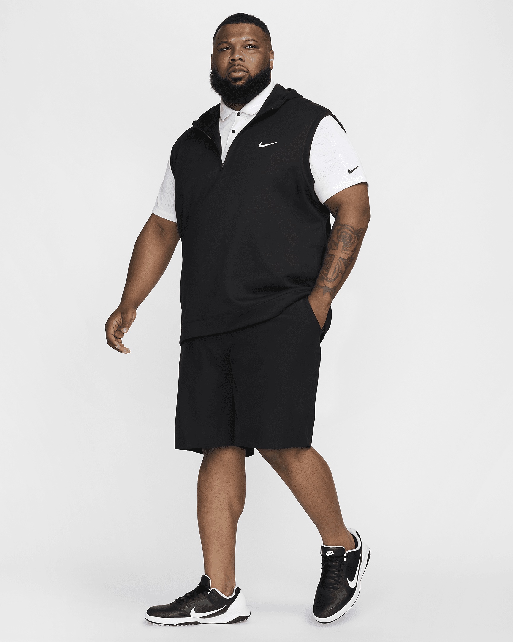 Nike Tour Men's Golf Vest Hoodie - 11