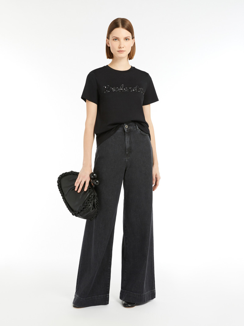 WEEKEND Max Mara VELLO Cotton jersey T-shirt outlook