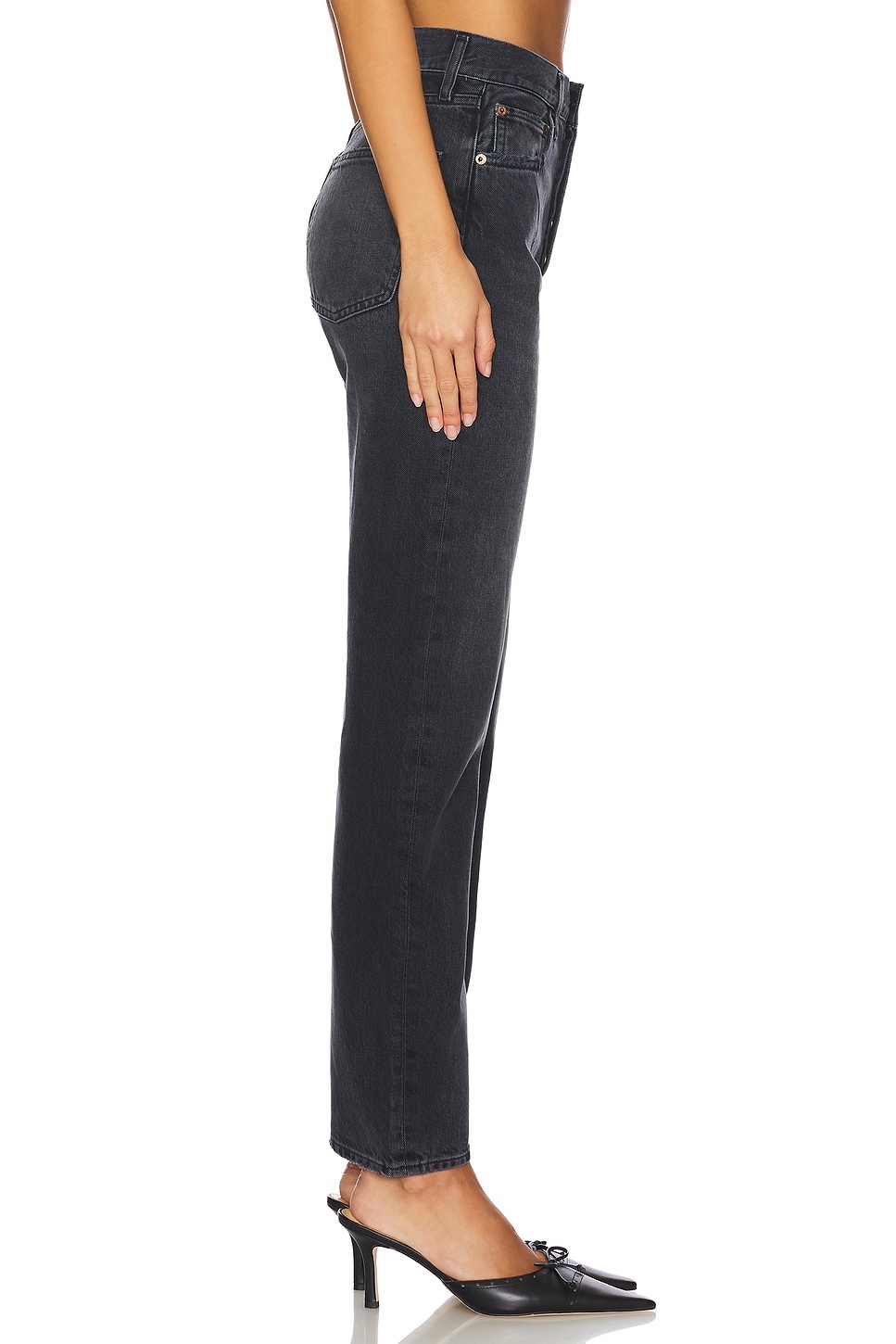 90's Pinch Waist High Rise Straight - 3