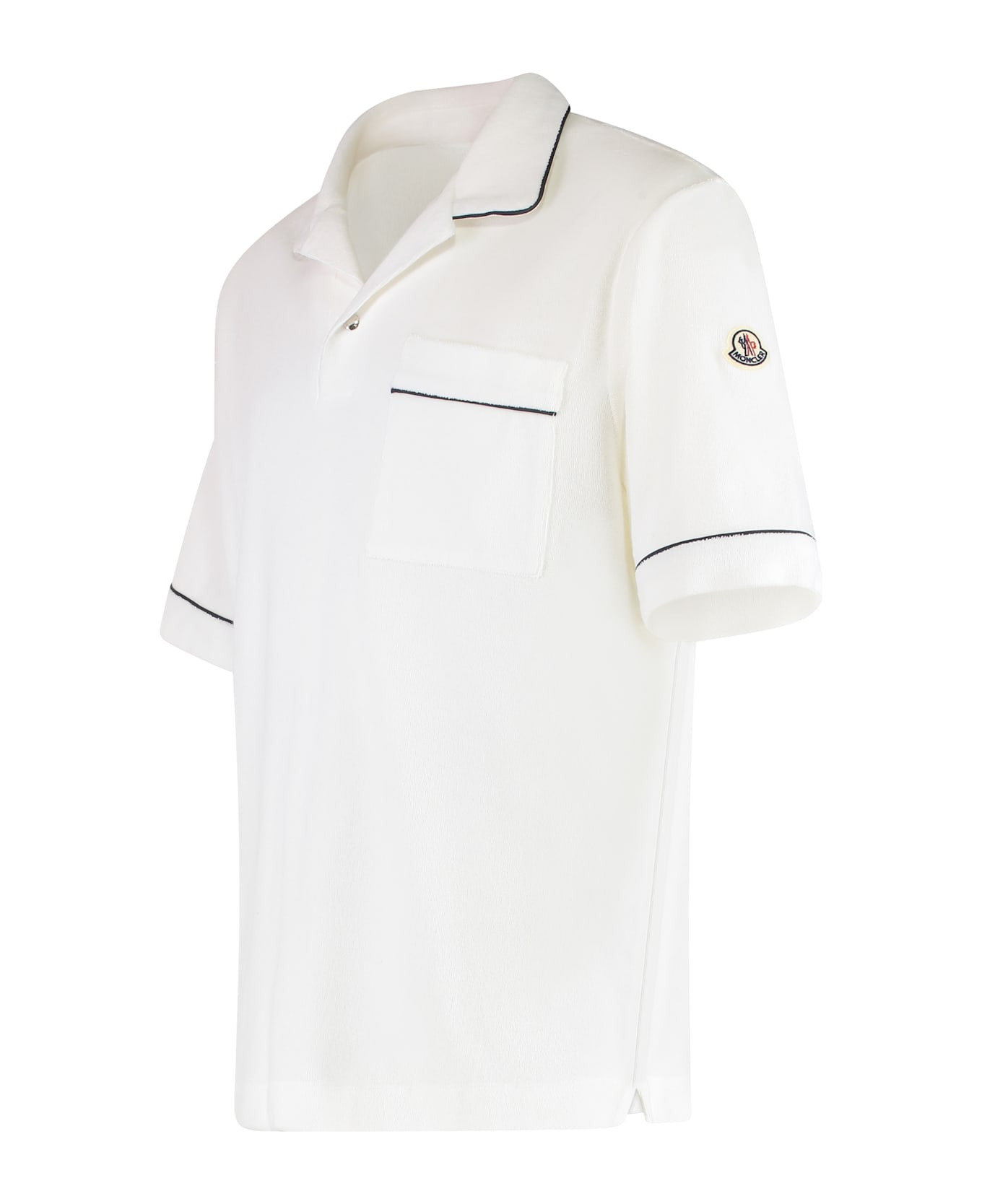 Towelling Polo Shirt - 3