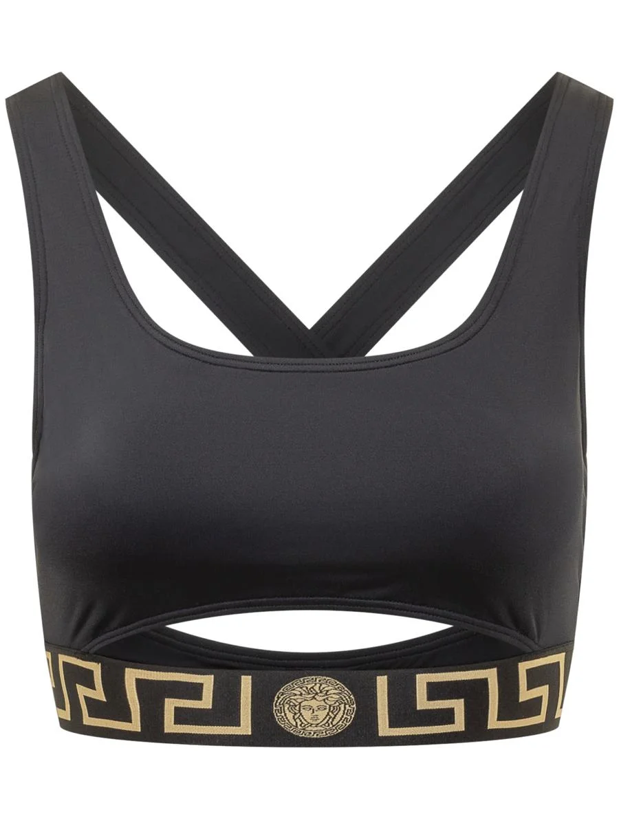 Versace Stretch Lycra Beach Top - 1