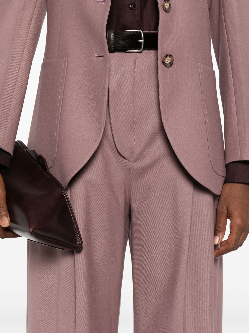 pleated tailored trousers - 5