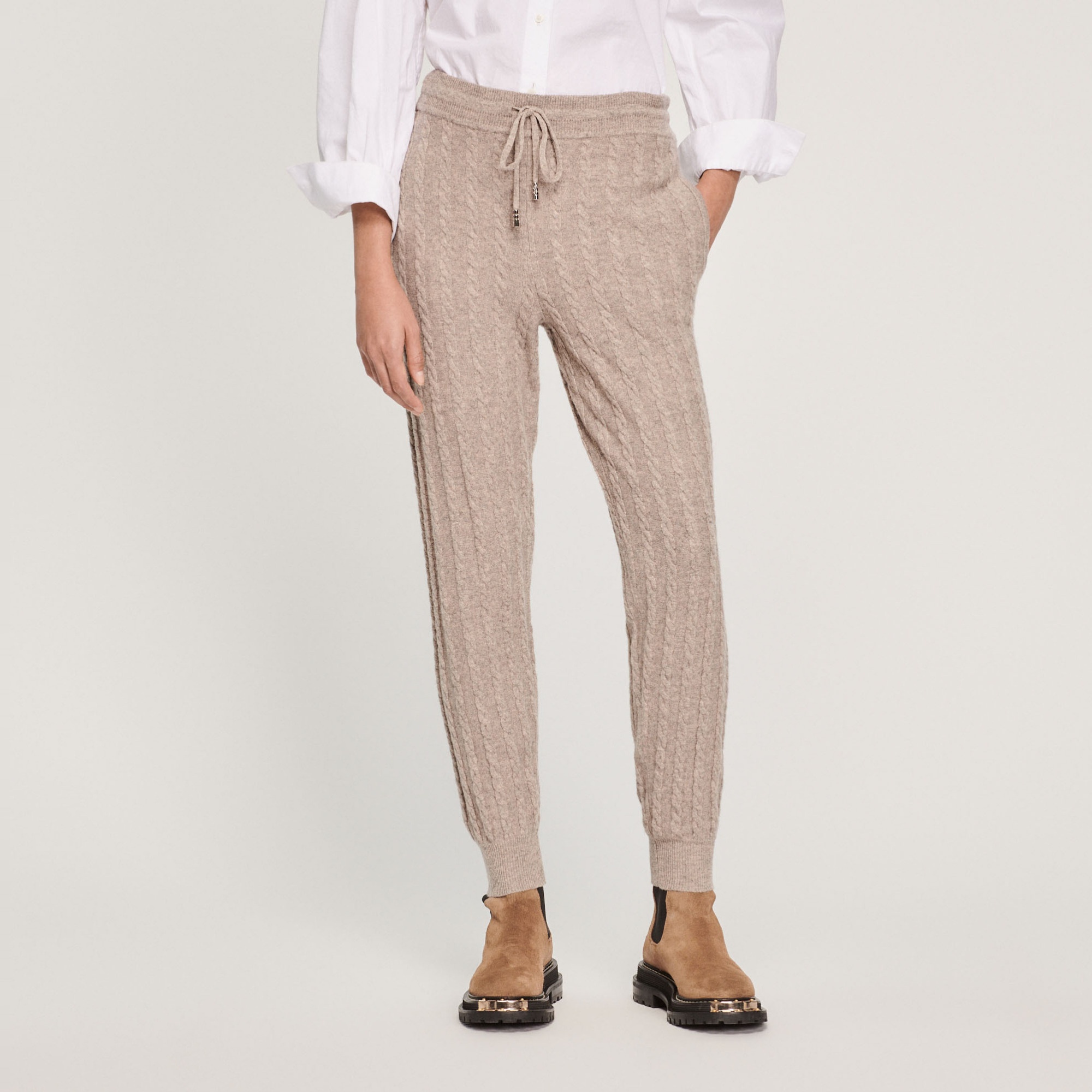 Knitted jogging bottoms - 5