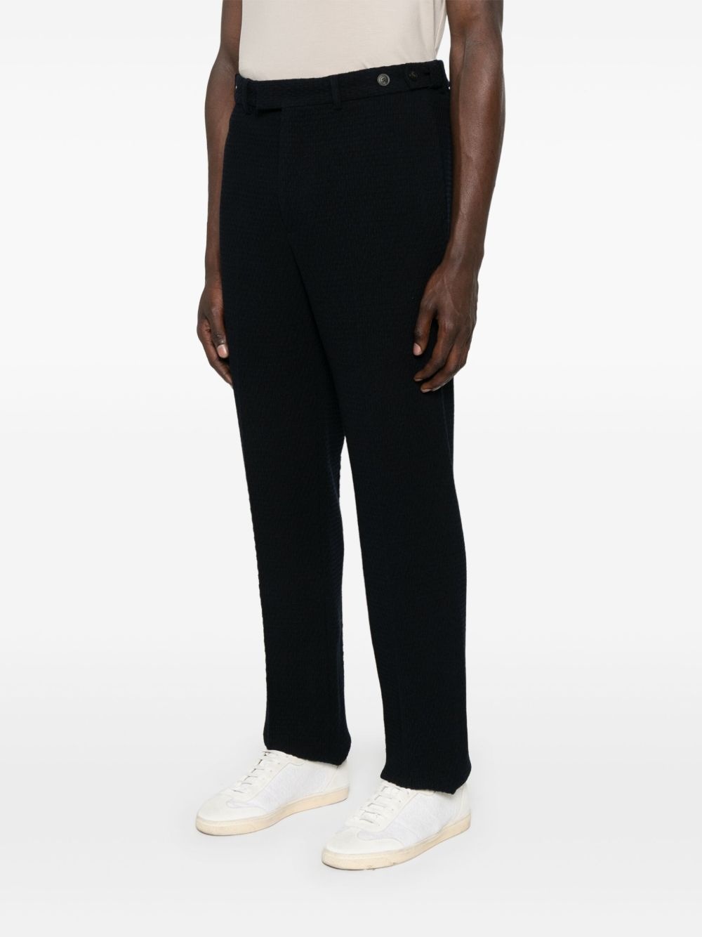 textured trousers - 3