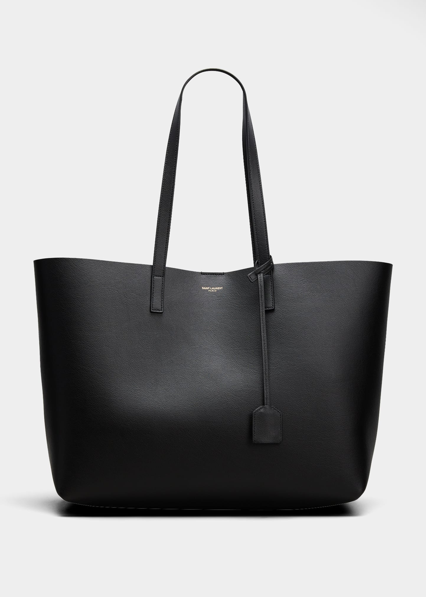 YSL East-West Calfskin Shopping Tote Bag - 1