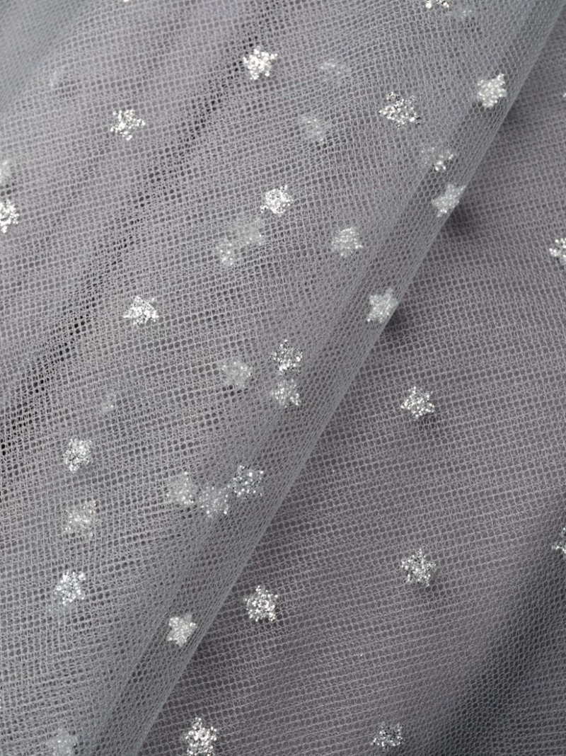 glitter-detail sleeveless midi dress 7
