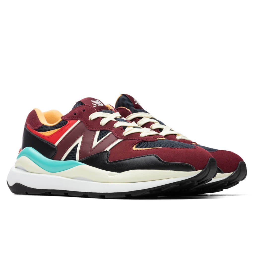 NEW BALANCE WOMEN'S 57/40 - BURGUNDY/MULTI - 2