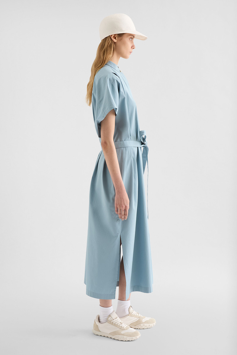 Cotton Poplin Belted Dress 3