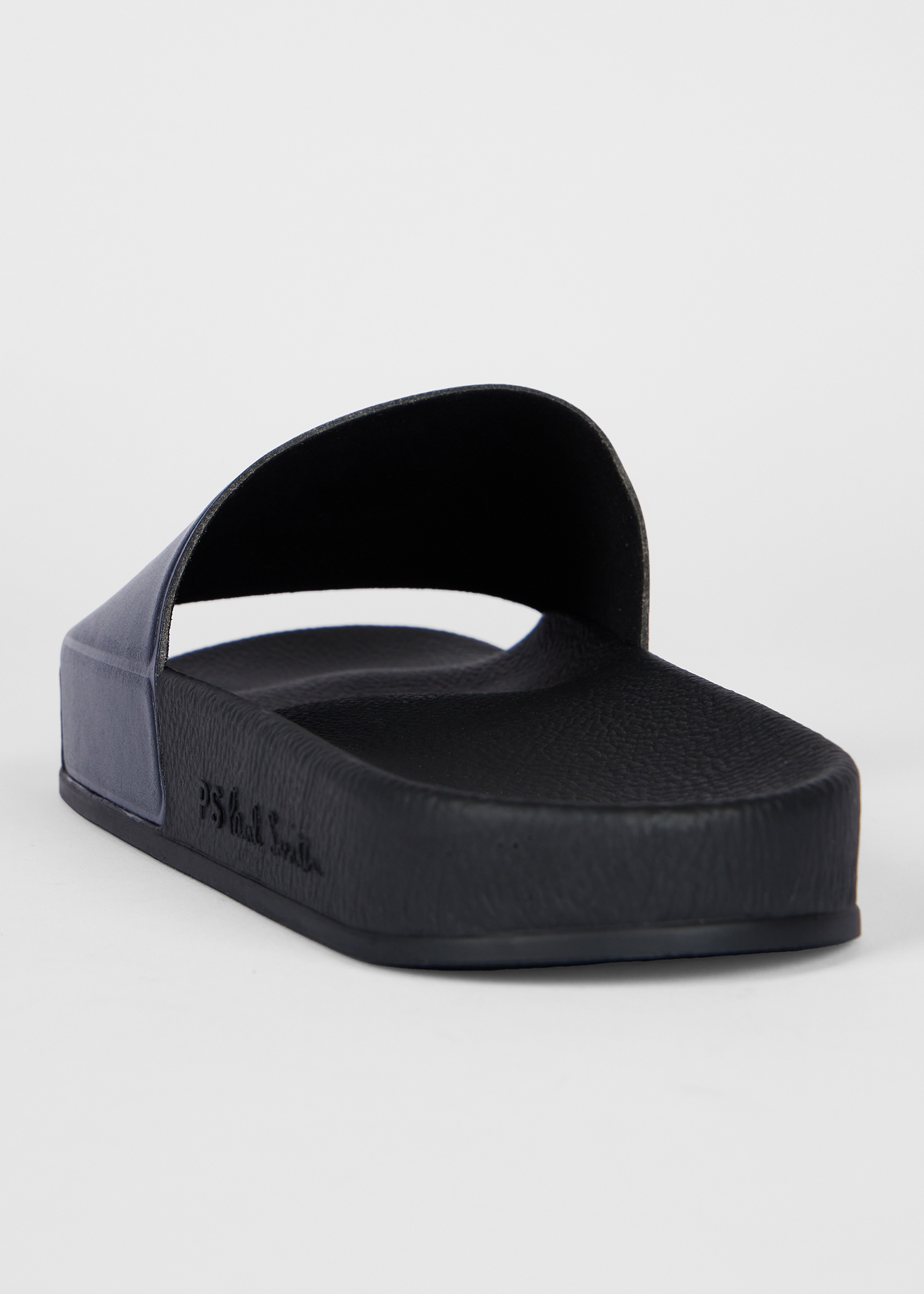 Dark Navy Tilt Logo 'Nyro' Slides - 4