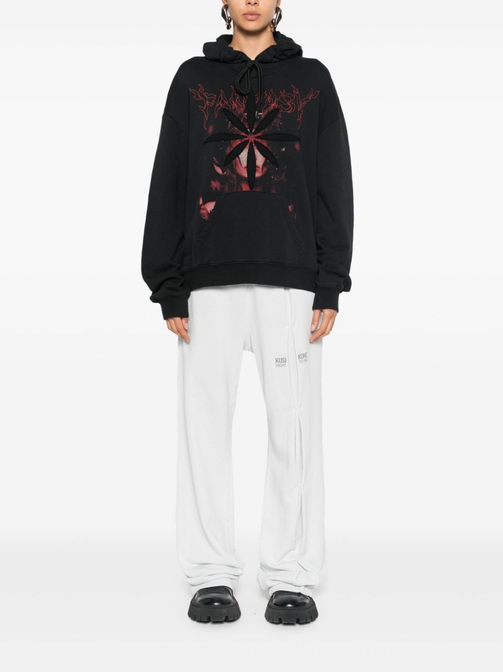 logo-print sweatpants - 3