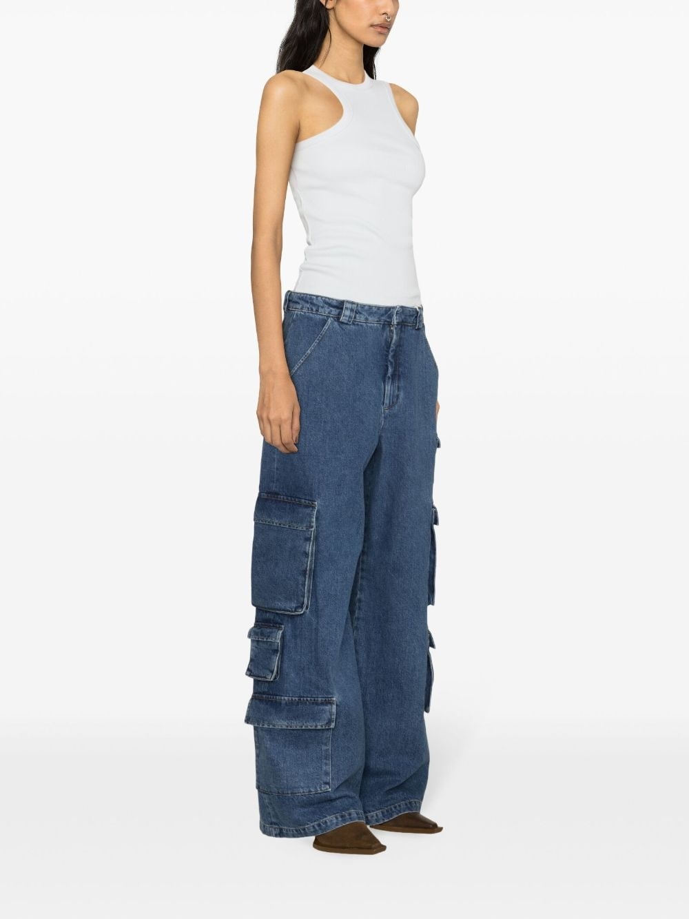 Roam wide-leg cargo jeans - 3