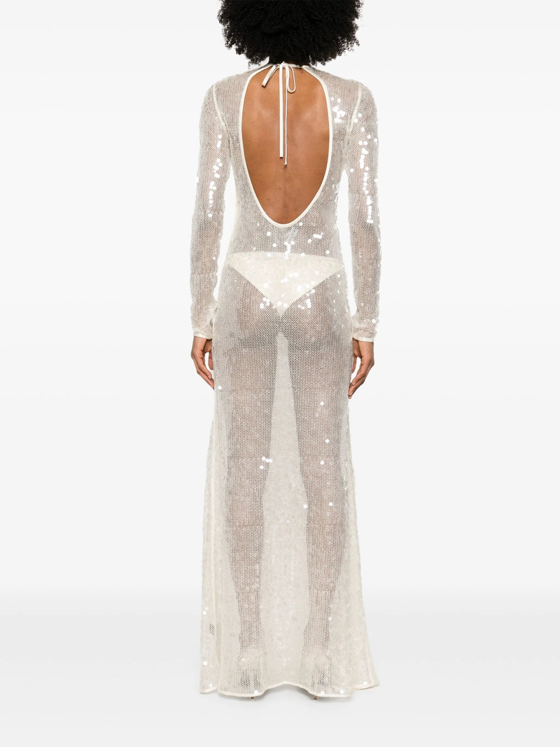 David Koma Sequinned Gown outlook