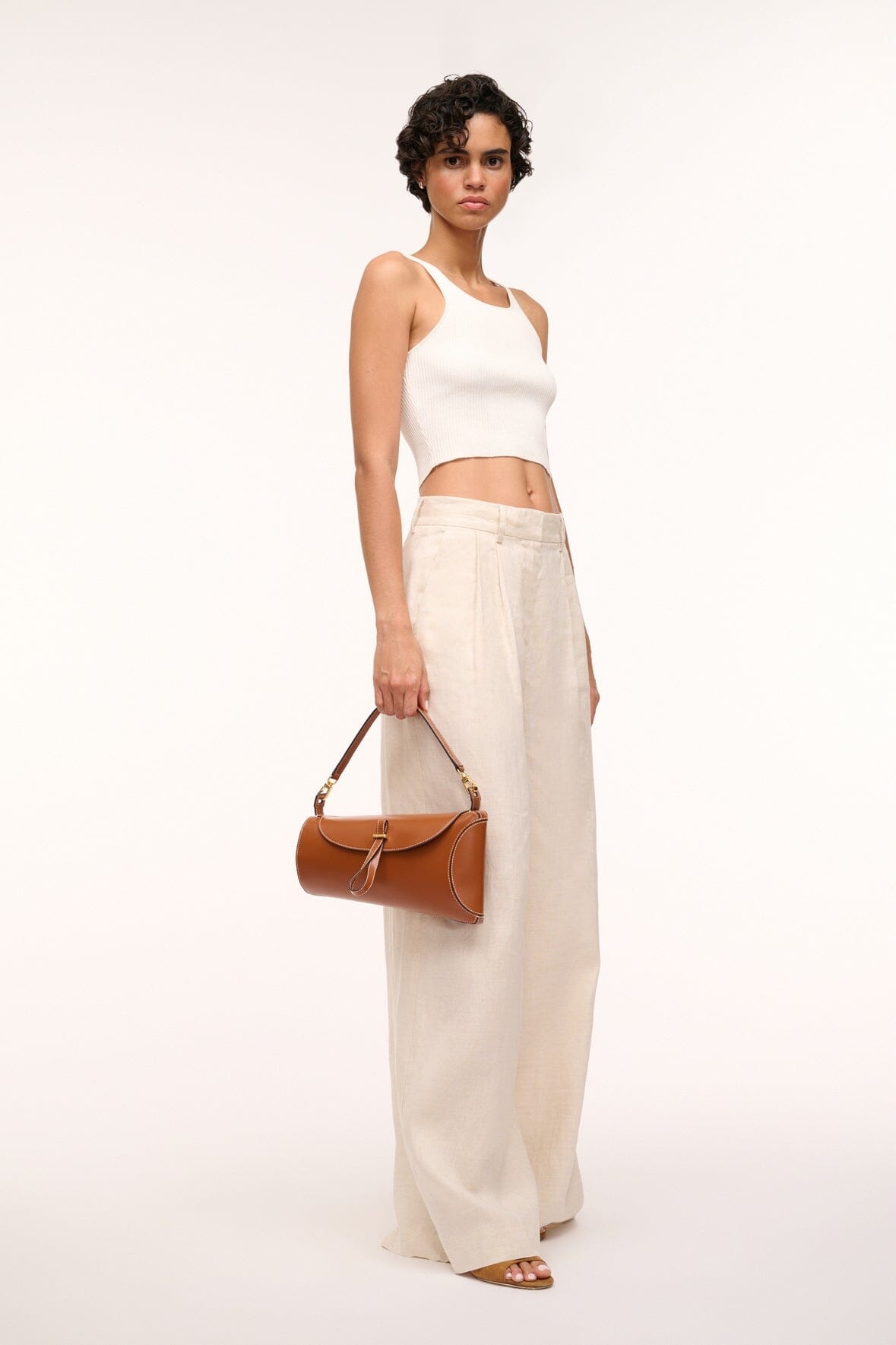 STAUD SOFYA BAG TAN - 6