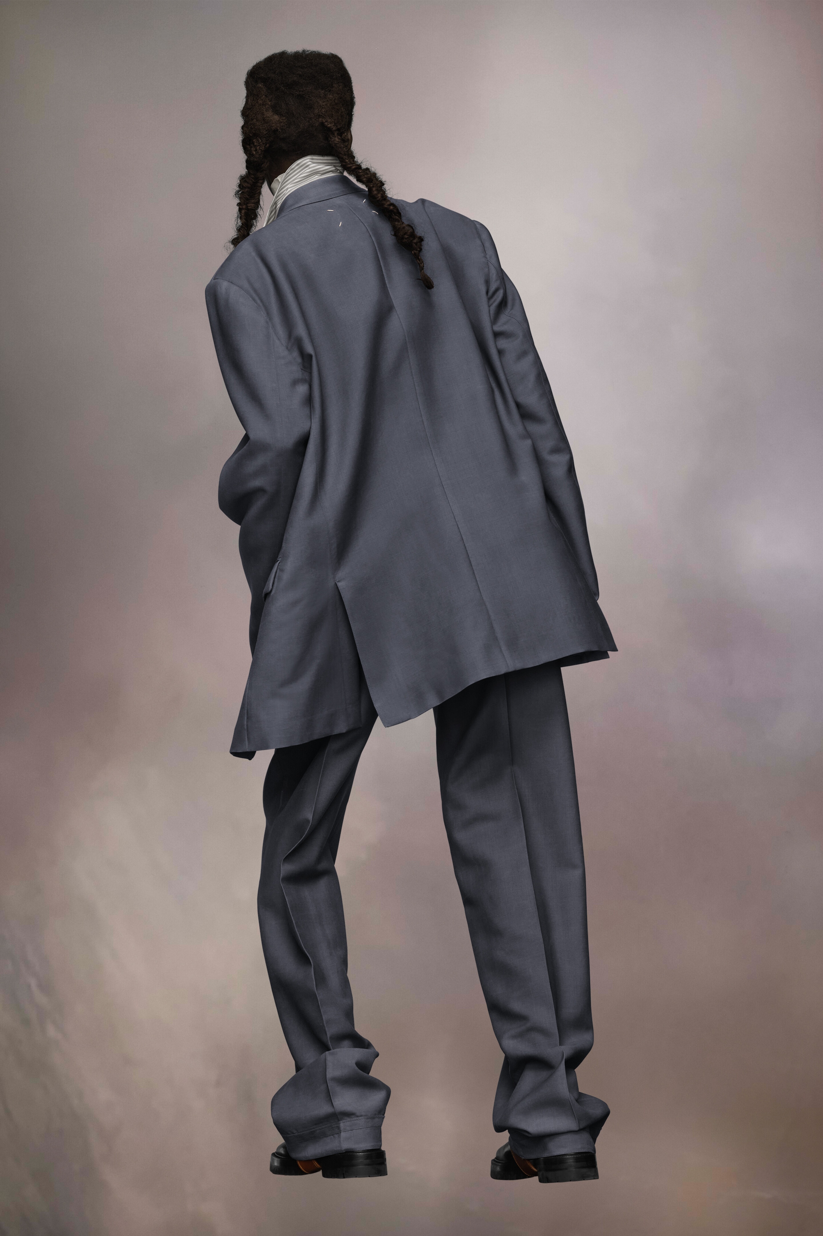 Mohair Wool Suit Jacket - 5