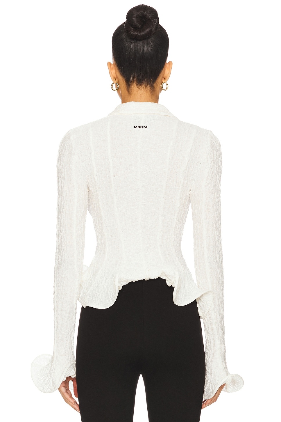 Undone Button Up Shirt - 3